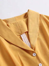 Load image into Gallery viewer, Why Women Kill Beth Ann Sytle 1960s Turn Collar Swing Dress