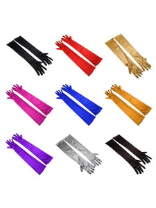 1920S Flapper Costume Gloves With All Colors