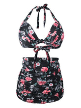 Load image into Gallery viewer, 
Floral Print Retro Style Bikinis swimsuits