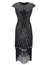 Load image into Gallery viewer, 1920S Beaded Flapper Gatsby Dress