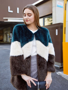 Faux Fur Long Coat Women Winter Coat