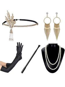 1920S Flapper Costume Accessories Set