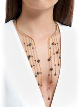 Load image into Gallery viewer, Tassel Pendant Cuff Choker Waterfall Necklace 