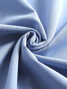 Big BowKnot Baby Blue 3/4 Sleeve 1950S Vintage Dress With Button