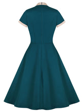 Load image into Gallery viewer, BowKnot Collar Vintage 1950S Dress