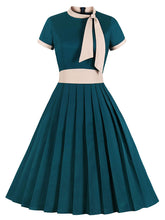 Load image into Gallery viewer, BowKnot Collar Vintage 1950S Dress