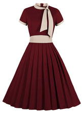 Load image into Gallery viewer, BowKnot Collar Vintage 1950S Dress