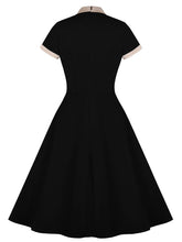 Load image into Gallery viewer, BowKnot Collar Vintage 1950S Dress