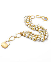 Load image into Gallery viewer, 1950S Pearl Vintage Necklace Bracelet Set