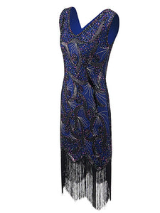 1920S Sequined Flapper Dress