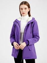Load image into Gallery viewer, Women&#39;s Parker Coat Daily Going Out Fall Winter Casual Waisted Solid Color Oversized Hoodie Coat