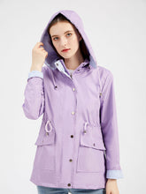 Load image into Gallery viewer, Women&#39;s Jacket Daily Going Out Fall Winter Casual Solid Color Hoodie Sporty Jacket