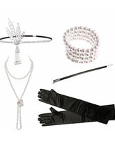 Load image into Gallery viewer, 1920S Flapper Costume Accessory Set