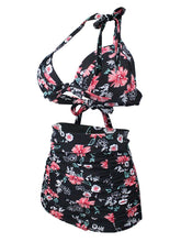 Load image into Gallery viewer, 
Floral Print Retro Style Bikinis swimsuits