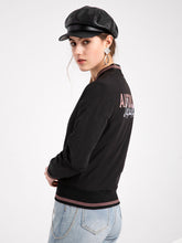 Load image into Gallery viewer, Pilot Style Jacket Street Daily Fall Winter Casual Solid Color Stand Collar Sporty Jacket For Women