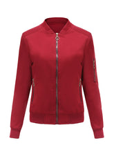 Load image into Gallery viewer, Women&#39;s Jacket Street Daily Fall Winter Casual Solid Color Stand Collar Jacket