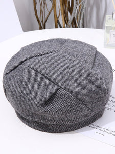 Pleated Nylon French Style Beret Cap/Hat