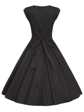 Load image into Gallery viewer, Audrey Hepburn Same Style Cotton 50s Dress