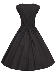 Audrey Hepburn Same Style Cotton 50s Dress