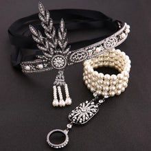 Load image into Gallery viewer, 1920S Flapper Costume Great Gatsby Accessory Set