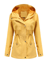 Load image into Gallery viewer, Women&#39;s Jacket Daily Going Out Fall Winter Casual Waisted Solid Color Hoodie Sporty Jacket