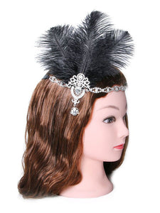 1920S Flapper Costume Feather Accessory