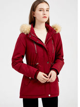 Load image into Gallery viewer, Women&#39;s Coat Daily Lamb wool Fall Winter Regular Midi Length Coat Solid Color Oversized Coat 