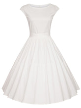 Load image into Gallery viewer, Audrey Hepburn Same Style Cotton 50s Dress