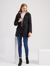 Load image into Gallery viewer, Women&#39;s Parka Coat Street Daily Winter Plush Long Coat Solid Color Oversized Fur Warm Coat