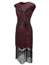 Load image into Gallery viewer, 1920S Beaded Flapper Gatsby Dress