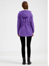 Load image into Gallery viewer, Women&#39;s Parker Coat Daily Going Out Fall Winter Casual Waisted Solid Color Oversized Hoodie Coat