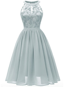 Lace Round Collar 50s 60s Dress
