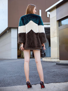 Faux Fur Long Coat Women Winter Coat