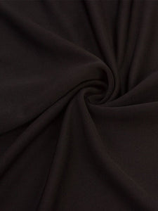 Elegant Keyhole Semi Sheer Short Sleeve Vintage Dress