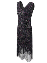 Load image into Gallery viewer, 1920S Sequined Flapper Dress