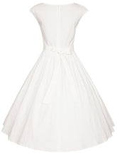 Load image into Gallery viewer, Audrey Hepburn Same Style Cotton 50s Dress