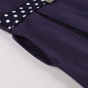 Cotton With Pocket A Line 50S Dress