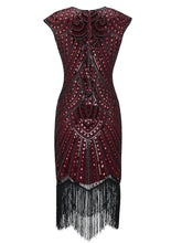 Load image into Gallery viewer, 1920S Beaded Flapper Gatsby Dress
