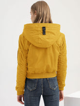 Load image into Gallery viewer, Women&#39;s Jacket Going out Fall Winter Hoodie Short Solid Color Warm Jacket