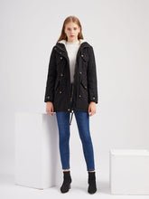 Load image into Gallery viewer, Women&#39;s Parka Coat Street Daily Winter Plush Long Coat Solid Color Oversized Fur Warm Coat