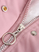 Load image into Gallery viewer, Women&#39;s Coat Daily Going Out Fall Winter Casual Waisted Solid Color Cotton Oversized Hoodie Coat