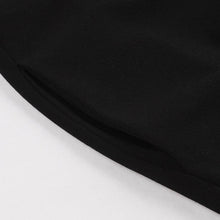 Load image into Gallery viewer, With Pocket Semi-Sheer A Line Black 50S Dress