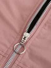 Load image into Gallery viewer, Women&#39;s Pilot Style Jacket Daily Fall Winter Casual Two tone Stand Collar Sporty Jacket