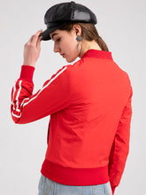 Load image into Gallery viewer, Women&#39;s Pilot Style Jacket Daily Fall Winter Casual Solid Color Stand Collar Sporty Jacket