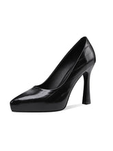 Load image into Gallery viewer, 10.5CM High Heel Platform Pointed Toe Leather Shoes