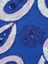 Load image into Gallery viewer, 3 Colors 1920s Peacock Sequined Flapper Dress