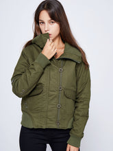 Load image into Gallery viewer, Women&#39;s Jacket Street Daily Holiday Fall Winter Turndown Collar Cotton Warm Solid Color Jacket