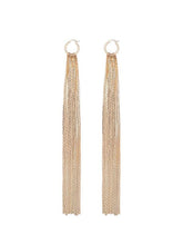 Load image into Gallery viewer, Women&#39;s Earrings Long Gold Alloy Vintage Party Tassel Earrings