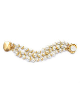 Load image into Gallery viewer, 1950S Pearl Vintage Necklace Bracelet Set