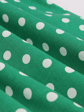 Load image into Gallery viewer, 1950s Polka Dot With Belt Vintage Dress